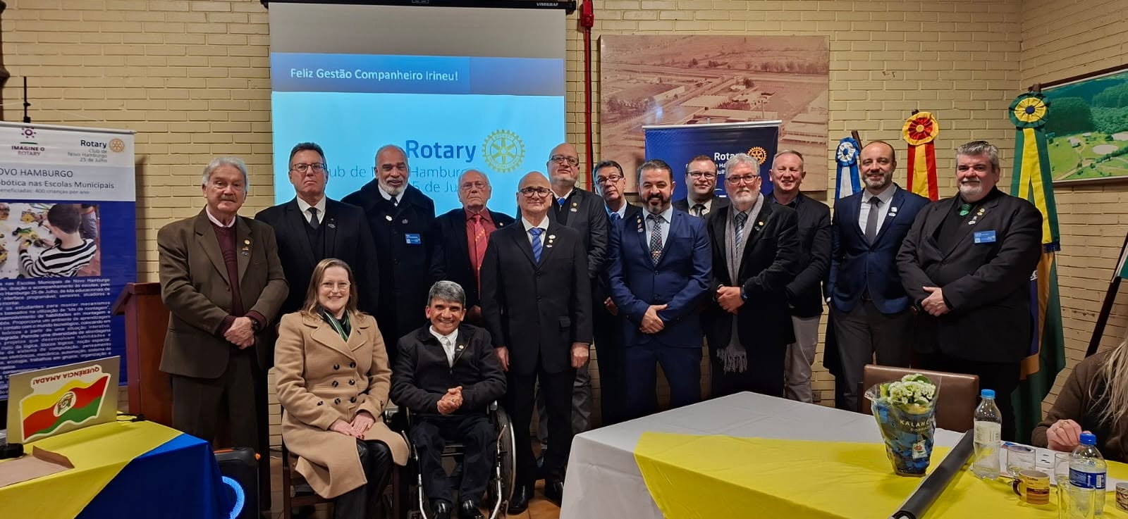Time do Rotary Club de Novo Hamburgo 25 de Julho